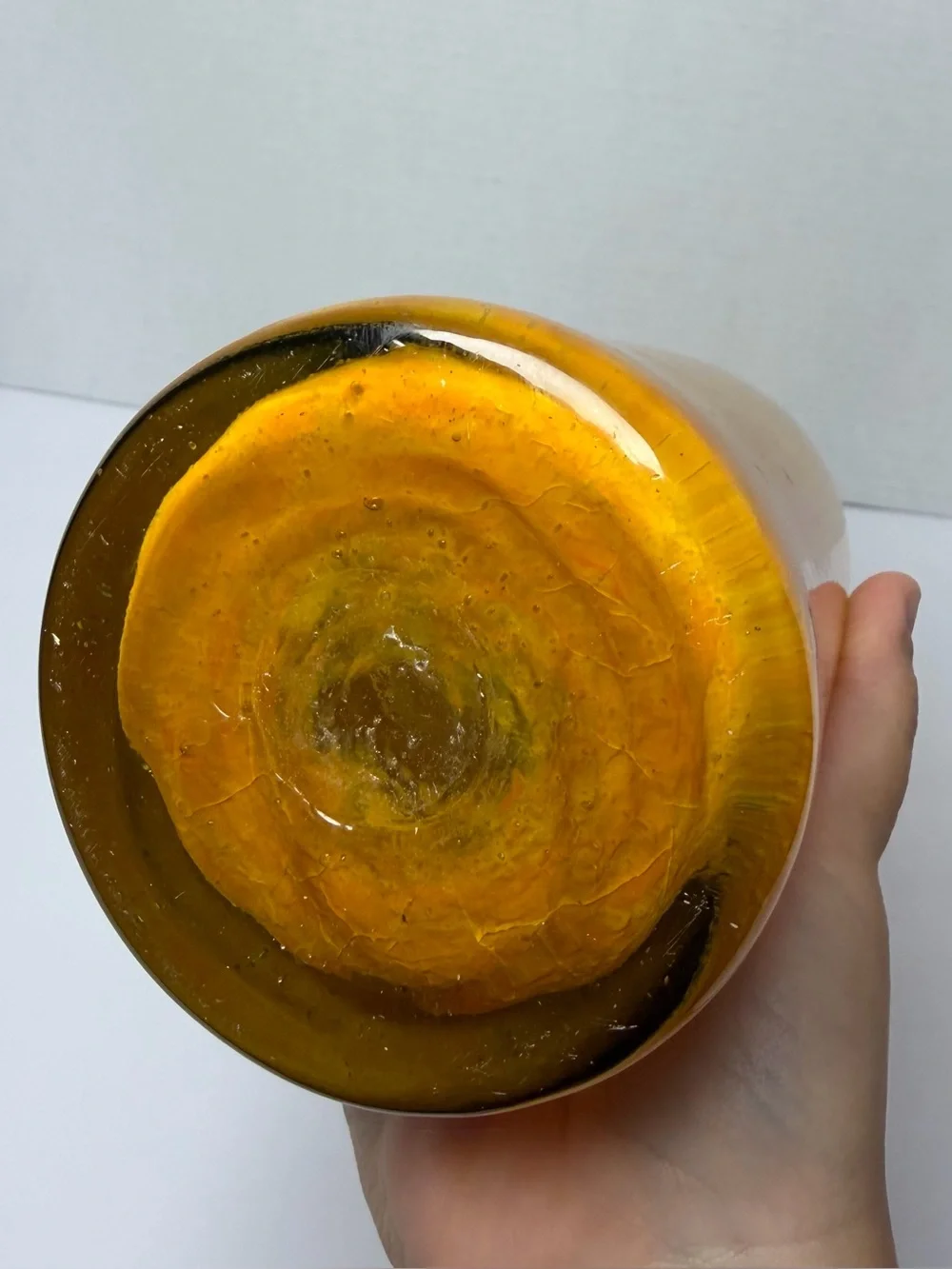 Swung Bubble Glass Vase